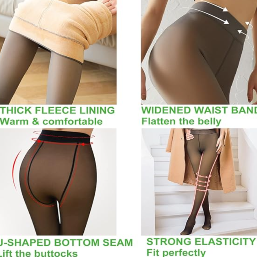 ❄️ Leggings Afelpados – Calidez y estilo en un solo producto